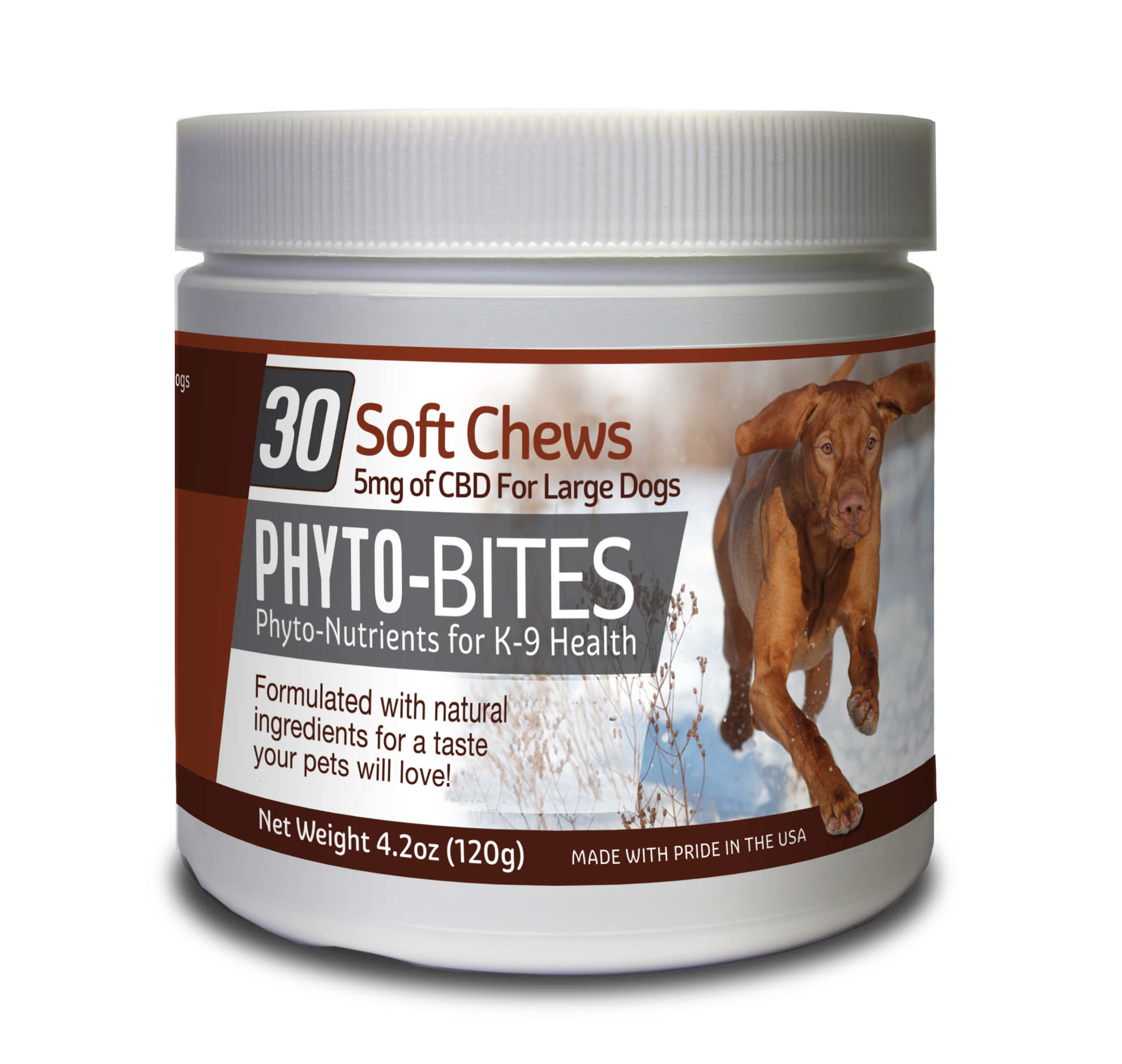 Phyto-Bites CBD Dog Treats For Large Dogs - Soft Chews - CBD Unlimited